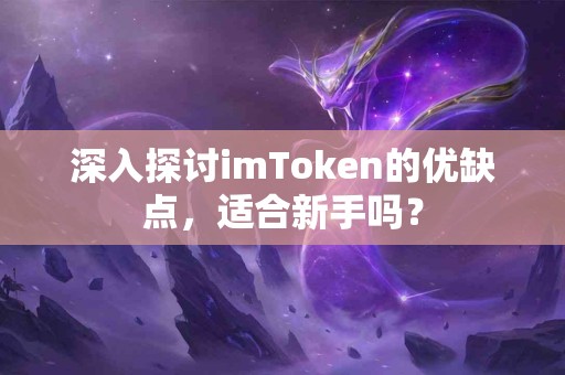 深入探讨imToken的优缺点，适合新手吗？