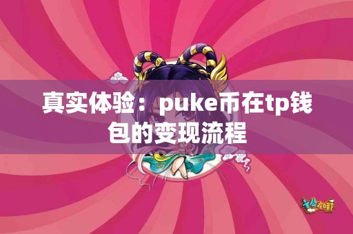 真实体验：puke币在tp钱包的变现流程