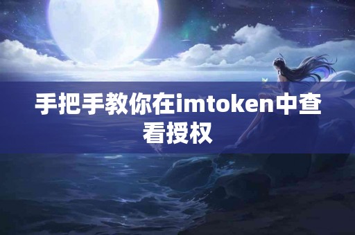 手把手教你在imtoken中查看授权