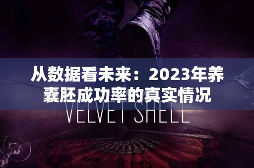 从数据看未来：2023年养囊胚成功率的真实情况