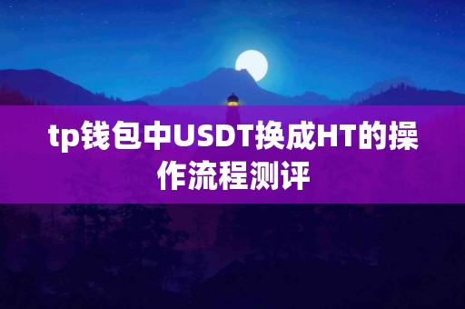 tp钱包中USDT换成HT的操作流程测评