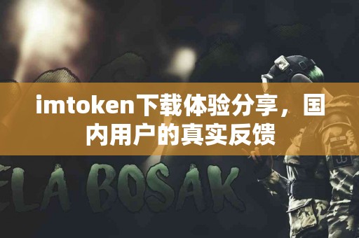 imtoken下载体验分享，国内用户的真实反馈