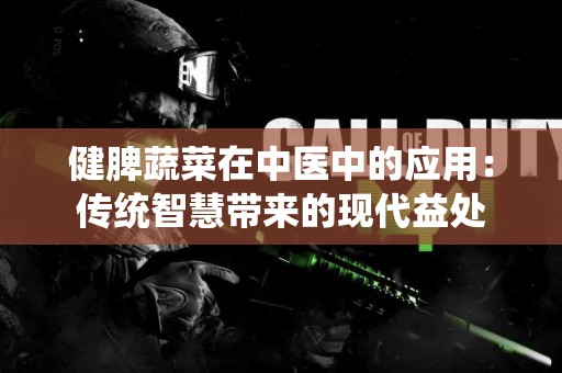 健脾蔬菜在中医中的应用：传统智慧带来的现代益处