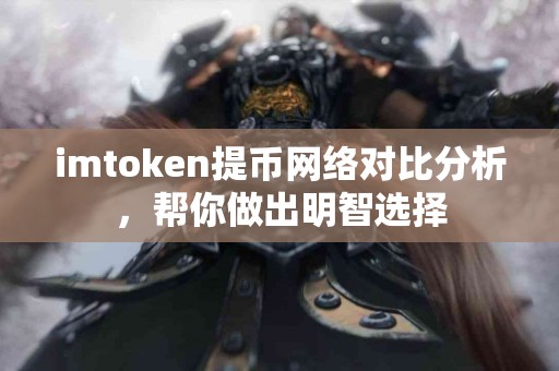 imtoken提币网络对比分析，帮你做出明智选择