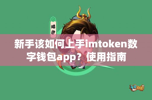 新手该如何上手imtoken数字钱包app？使用指南