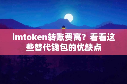 imtoken转账费高？看看这些替代钱包的优缺点