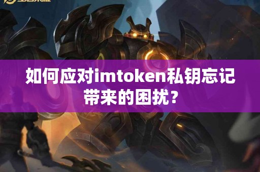 如何应对imtoken私钥忘记带来的困扰？