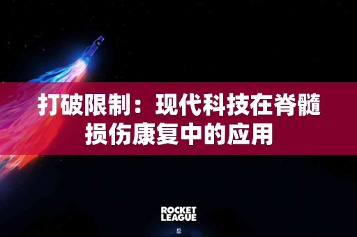 打破限制：现代科技在脊髓损伤康复中的应用