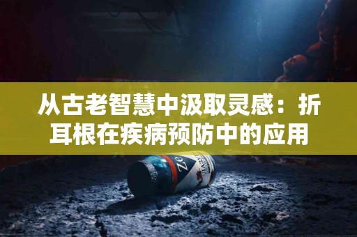 从古老智慧中汲取灵感：折耳根在疾病预防中的应用